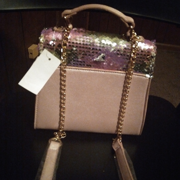 Pink sequence bag - Picture 4 of 7
